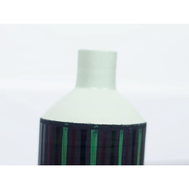 Mid-Century Modern Small Ceramic Vase by Ettore Sottsass for Bitossi For Sale - Image 3 of 13