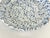 1970s Bybee Pottery Kentucky Blue and White Splatterware or Sponge Pie Dish For Sale In Cincinnati - Image 6 of 8