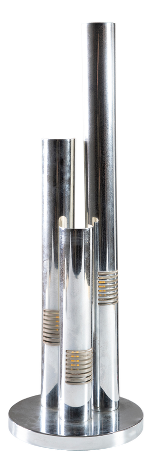 Large Triple Column Floor Lamp from Tronconi, Italy, 1970s