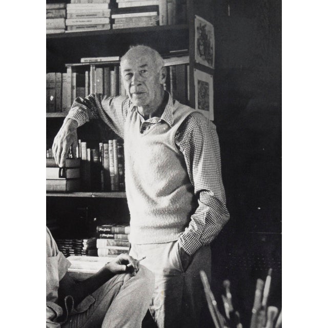 Photorealism Henry Miller and Eve Miller on Partington Ridge - 1954 Original Photograph by Jim Healy For Sale - Image 3 of 9