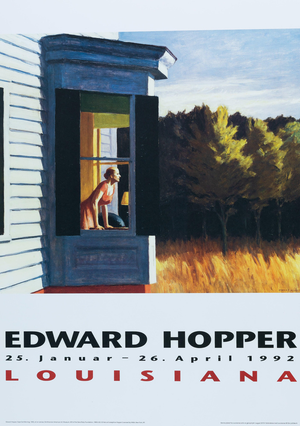 Cape Cod Morning Poster after Edward Hopper