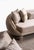 Elysium Neutral 3-Piece Sofa Set by Casa Milano - Curved Modern Luxury With Gold Details For Sale In Houston - Image 6 of 16