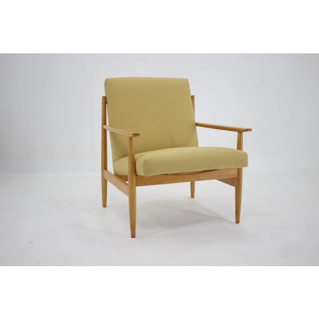 Beech Armchair, Czechoslovakia, 1960s For Sale - Image 9 of 10