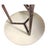 1980's Postmodern Casa Bique Tessellated Fossil Stone & Brass Inlay Side Table, Attributed to Robert Marcius For Sale In Chicago - Image 6 of 11