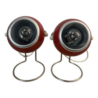 Vintage Table Lamps, 1970s, Set of 2 For Sale