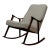 Mid Century Sculptural Teak Rocker by Ingmar Relling for Westnova For Sale