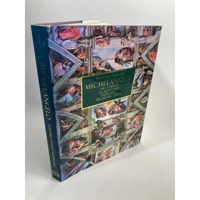 Michelangelo by William E. Wallace the Complete Sculpture Painting and Architecture Book For Sale - Image 13 of 13