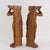 Carved Wooden Male Figures, Set of 2 For Sale - Image 9 of 10