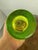 Cylindrical Lime Green Tall Vase For Sale - Image 12 of 12