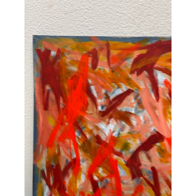David Wong “Brad” Abstract Acrylic on Canvas, Circa 2009 For Sale In San Francisco - Image 6 of 12