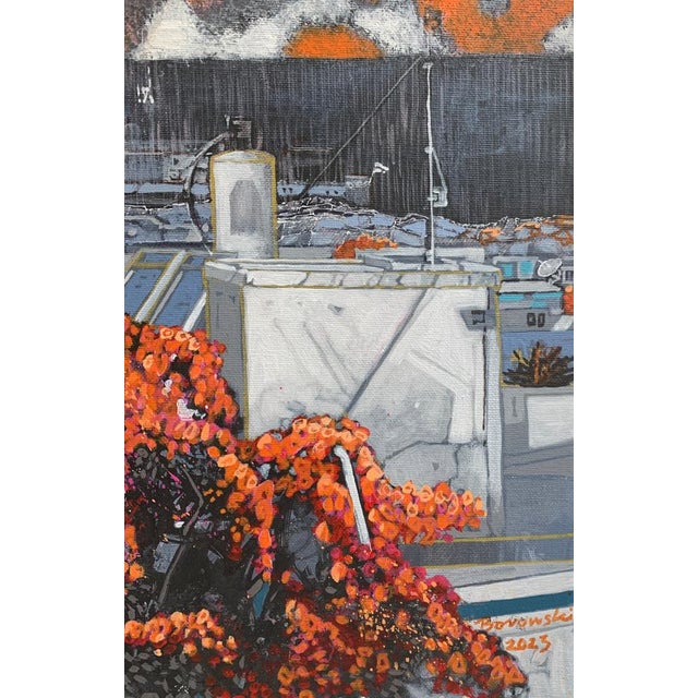 Andrzej Borowski, Portokali, Greek Themes, 2023, Acrylic on Canvas For Sale - Image 7 of 9