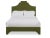 Casa Cosima Nadine Full/Double Bedframe, Olive Velvet For Sale - Image 4 of 4