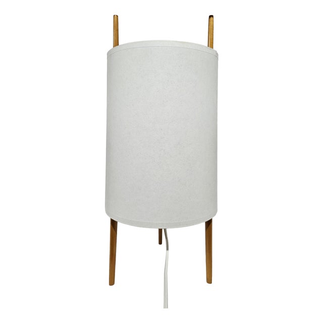 Cylindrical No. 9 Desk Lamp by Isamu Noguchi for Knoll Inc. / Knoll International, 1940s For Sale
