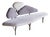 French Steel and Upholstered "Borghese" Sofa by Noe Duchaufour-Lawrence For Sale