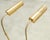 Pair of Mid-Century Brass Adjustable Pharmacy Floor Lamps For Sale In Sacramento - Image 6 of 18