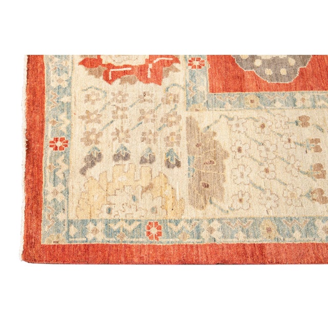 Textile 21st Century Sultanabad Contemporary Wool Rug 12 X 15 For Sale - Image 7 of 13