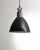 Black 1950s, European Industrial Pendant For Sale - Image 8 of 9
