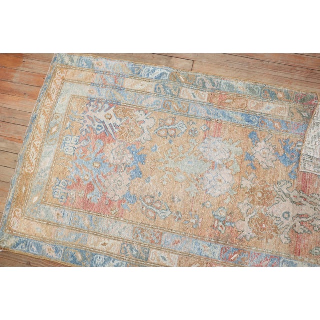 Early 20th Century Zabihi Collection Scatter Size Persian Kurd Rug - 2'9" x 4'7" For Sale In New York - Image 6 of 9