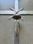 1990s Vintage Hand-Forged Wrought Iron Mission Cross Candle Sconce Spanish Colonial Wall Art Jan Barboglio Attr. For Sale - Image 5 of 9