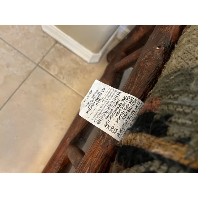 Old Hickory Furniture • Grove Park Ottoman For Sale In Phoenix - Image 6 of 12