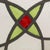 Art Deco Geometric Stained Glass Windows, Set of 2 For Sale - Image 11 of 12