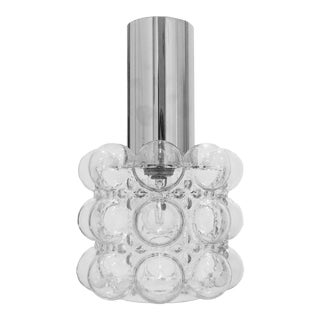 Mid-Century Modern Bubble Glass Pendant by Helena Tynell for Limburg, Germany, 1960s For Sale