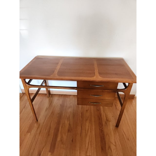 Mid-Century Modern 1960s Lane Acclaim Mid Century Modern Desk For Sale - Image 3 of 12