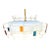 Vintage Mid-Century Modern Wire Pendant Fixture For Sale