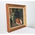 Textile Belgian Early 20th Century Still Life in Gilt Frame For Sale - Image 7 of 12