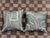 Textile Kelly Wearstler Graffito Denim Linen Pillows, Pair For Sale - Image 7 of 12