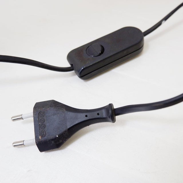 Vintage Marble Table Lamp with Raffia Shade For Sale - Image 10 of 13