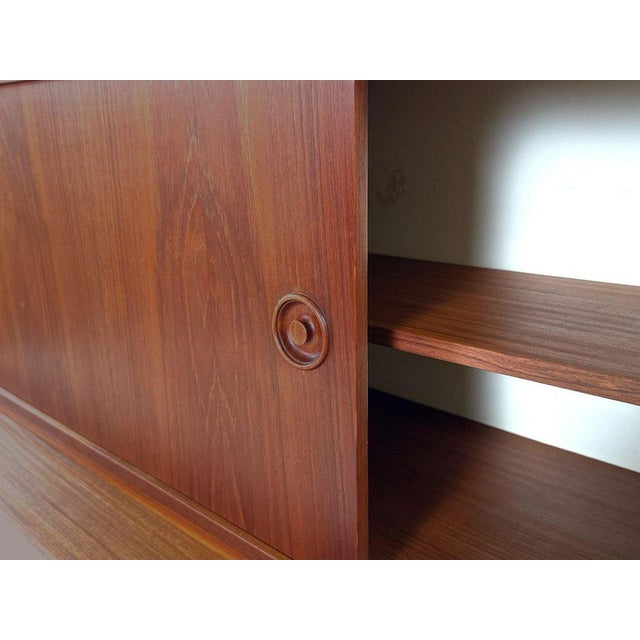 Wood Vintage Highboard, 1960s For Sale - Image 7 of 9