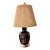 Mid 20th Century Chinoiserie Peacock Floral Lamp For Sale