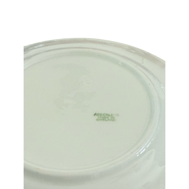 Vintage Adderleys Blue Chelsea English Ironstone Salad Plates Set of 3 For Sale - Image 10 of 10