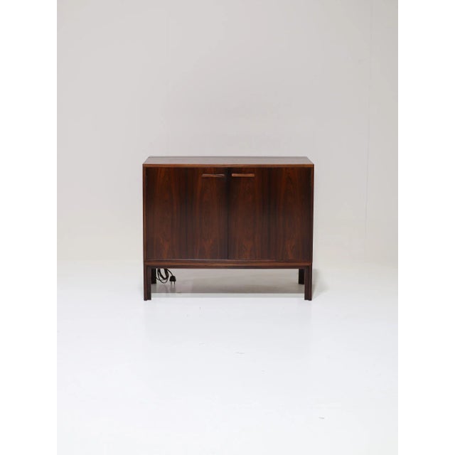 Vintage Danish Bar Cabinet in Kingwood by Feldballes Møbelfabrik, 1960s For Sale - Image 16 of 16
