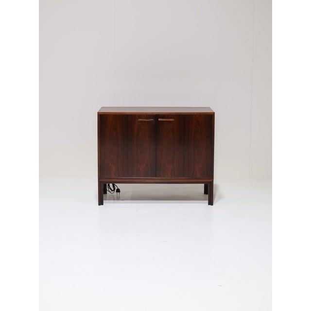 Vintage Danish Bar Cabinet in Rosewood by Feldballes Møbelfabrik, 1960s For Sale - Image 16 of 16