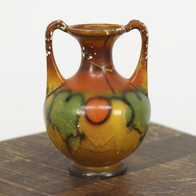 Vintage Vases in Earthenware, 1920s, Set of 3 For Sale - Image 9 of 10