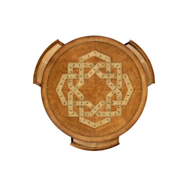 English Pedestal Center Table For Sale In Greensboro - Image 6 of 8