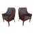 Art Deco Style Lounge Chairs - A Pair For Sale