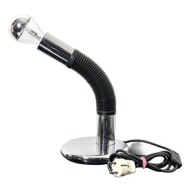 Elbow Table Lamp by Mario Bellini for Targetti, 1970s For Sale