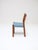 Teak and Blue Dining Chairs from Emc Møbler, Denmark, 1960s, Set of 4 For Sale - Image 4 of 18