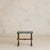 French Art Deco Gilt Iron + Green Marble Side Table, 1950s - 2 Available For Sale - Image 4 of 11