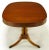 Early American Double Pedestal Sheraton Style Mahogany Dining Table For Sale In Chicago - Image 6 of 10