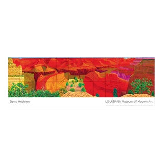 David Hockney a Closer Grand Canyon Official Exhibition Poster For Sale