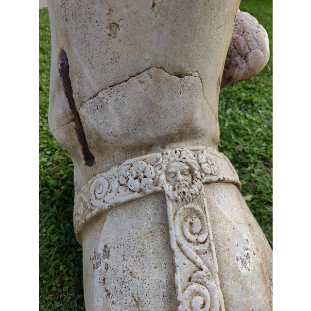 Baroque Unknown, Foot of Mercury, 18th Century, Greek Thassos Marble For Sale - Image 3 of 17