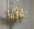 Large Italian Metal Lely Chandelier, 1960s For Sale - Image 3 of 8