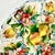 1960s Vintage Majolica Italian Nove Rose Boho Chic Oval Divided Serving Platter With Trompe L’Oeil Peaches Handle For Sale - Image 6 of 14