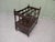 English Walnut Canterbury Magazine Stand For Sale - Image 6 of 7