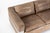 Mid Century German Distressed Brown Leather Sofa Style of Robert Haussmann For Sale - Image 10 of 14