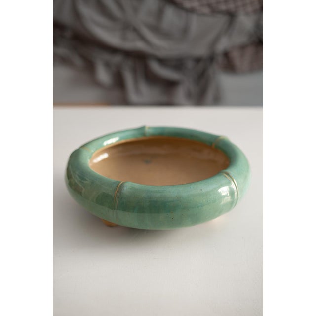 1980s 20th Century Glazed Ceramic Catchall, 1980s For Sale - Image 5 of 5